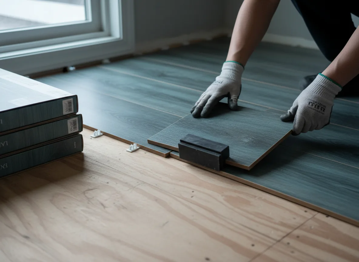 Luxury Vinyl Plank Installation company in River Pines, CA